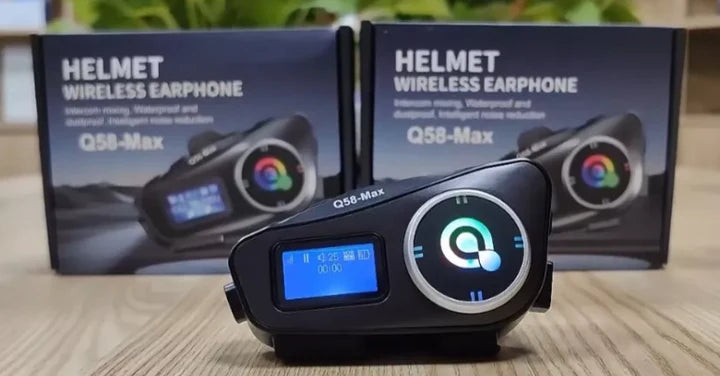 Gray helmet for bikers