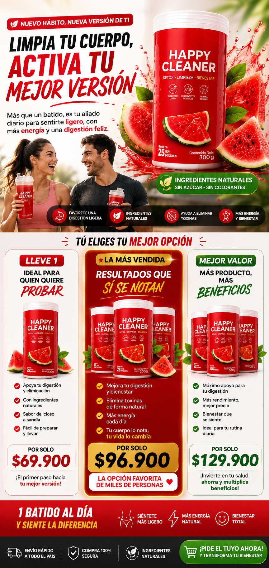 PROMO Detox Happy Cleaner