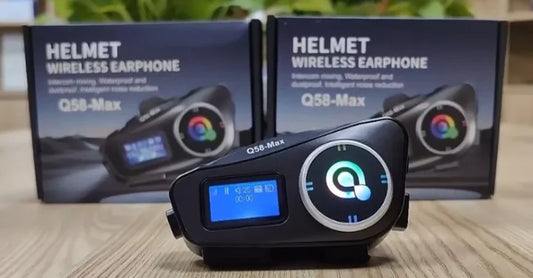 Gray helmet for bikers